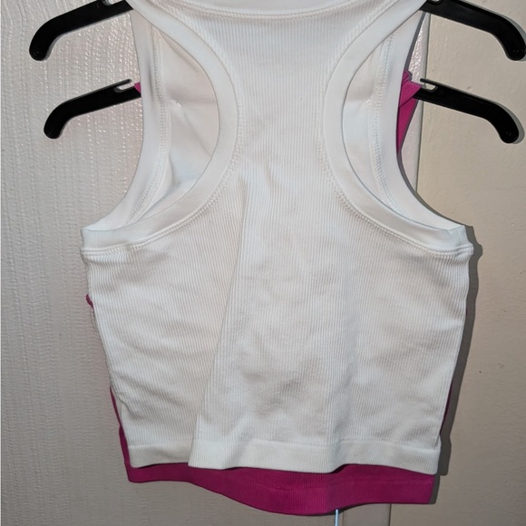 Pink Racerback Tank Top - Picture 2 of 4